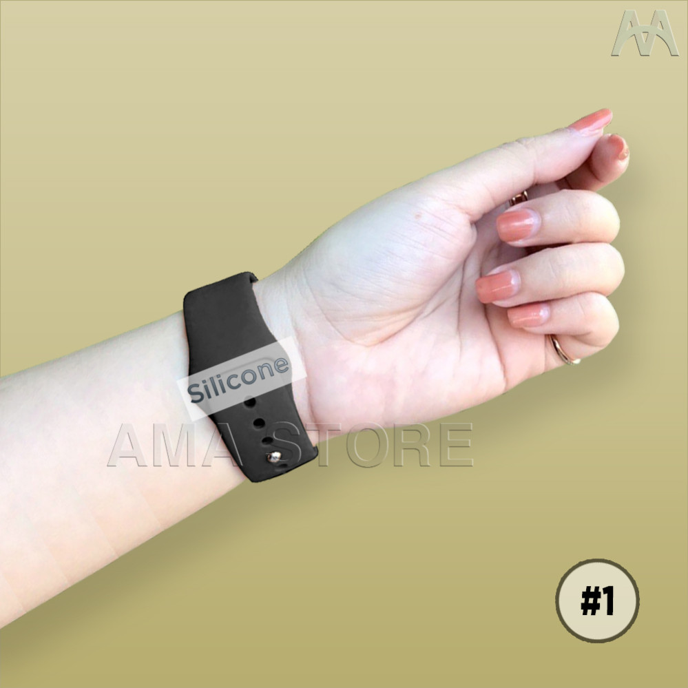 Dây Đeo Silicon Mềm cho Đồng hồ Thông minh Apple Watch Size 38mm/40mm/41mm