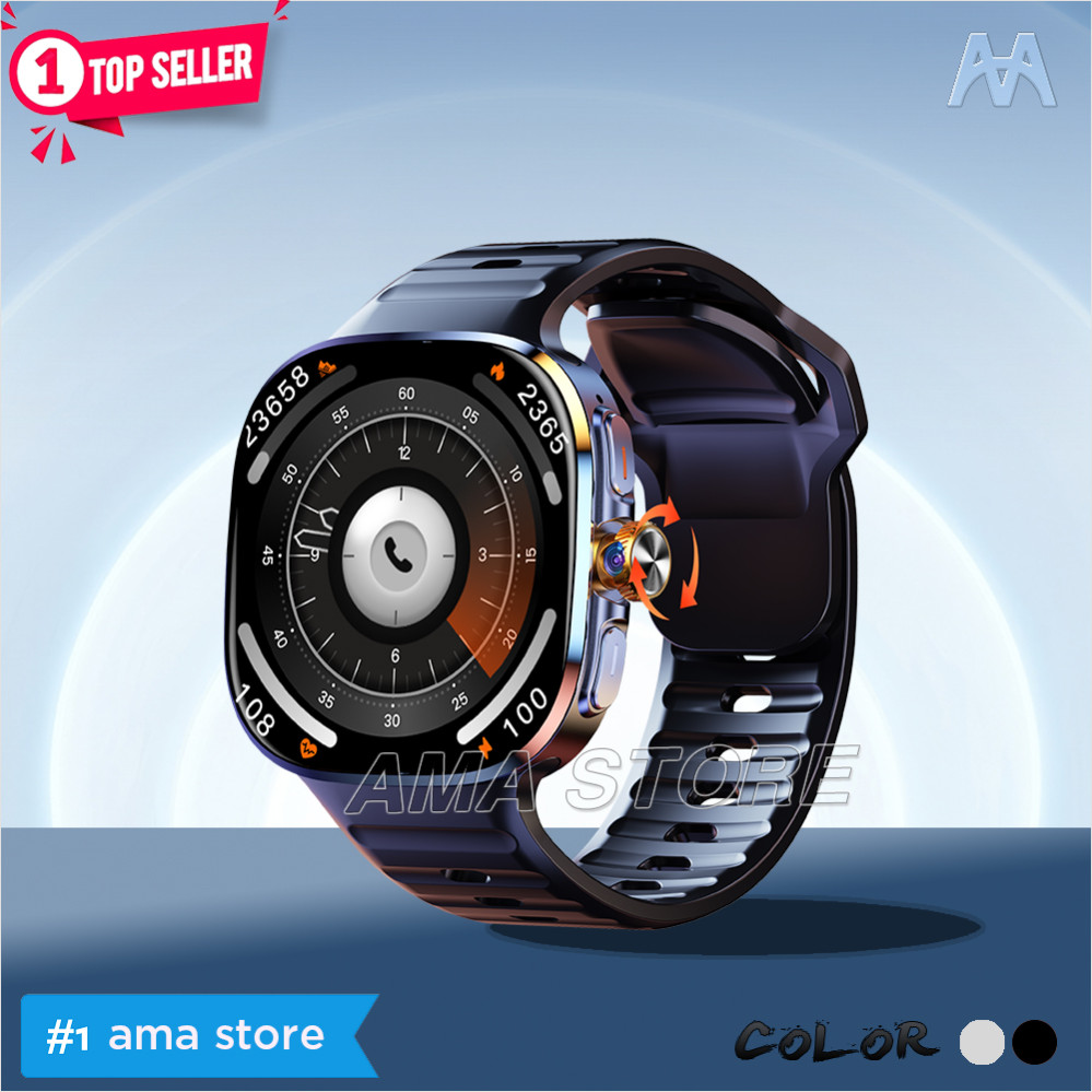 Đồng hồ Thông minh AMA Watch M99 Ram8+256GB lắp sim độc lập + kết nối bluetooth với điện thoại ChatGPT tải ứng dụng chơi game định vị thế hệ mới Hàng nhập khẩu